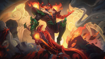 Aatrox Shan Hai Scrolls LoL Wallpaper Thumbnail