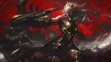Ambessa Chosen of the Wolf LoL Wallpaper Thumbnail