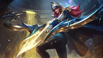 Ashe Glorious Admiral LoL WR Wallpaper Thumbnail
