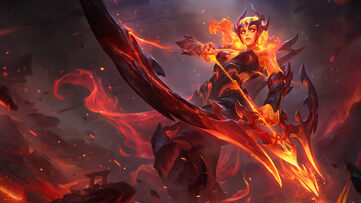 Ashe Infernal LoL Wallpaper Thumbnail