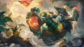 Bard Shan Hai Scrolls LoL Wallpaper Thumbnail