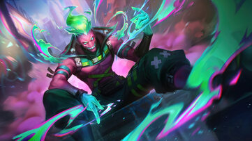 Brand Street Demon LoL Wallpaper Thumbnail