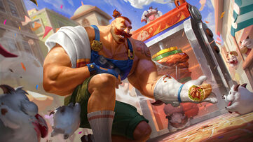 Braum Grill Master LoL Wallpaper Thumbnail