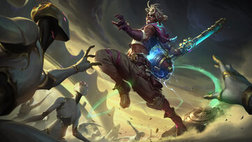 Ekko Arcane Last Stand LoL Wallpaper Thumbnail
