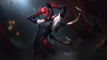 Elise Black Rose LoL Wallpaper Thumbnail