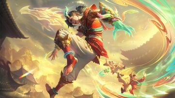 Ezreal Heavenscale LoL Wallpaper Thumbnail