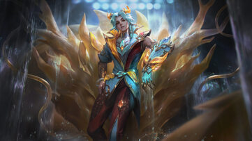 Ezreal Heavenscale Prestige LoL Wallpaper Thumbnail