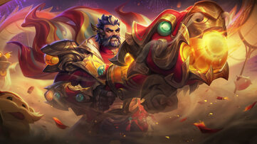 Graves Dragon Lantern LoL WR Wallpaper Thumbnail