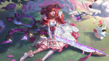Gwen Crystal Rose LoL WR Wallpaper Thumbnail