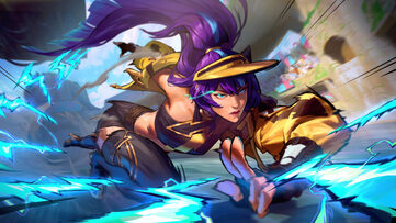 Irelia Soul Fighter Wallpaper Thumbnail