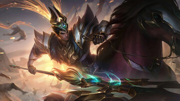 Jarvan IV Warring Kingdom LoL Wallpaper Thumbnail