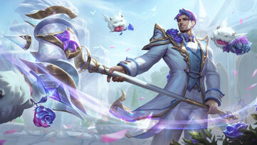 Jayce Crystal Rose LoL WR Wallpaper Thumbnail