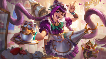 Jinx Cafe Cuties LoL Wallpaper Thumbnail