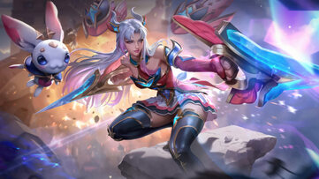 Kai`Sa Star Guardian Ruby LoL Wallpaper Thumbnail