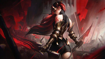 Katarina Chosen of the Wolf LoL Wallpaper Thumbnail