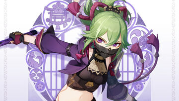 Kuki Shinobu Genshin Impact Wallpaper Thumbnail