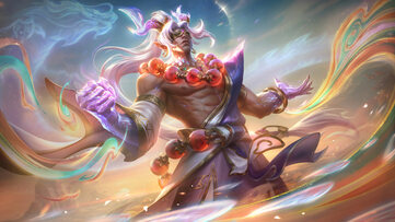 Lee Sin Divine Heavenscale LoL Wallpaper Thumbnail