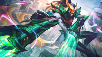 Lucian Masked Justice LoL Wallpaper Thumbnail