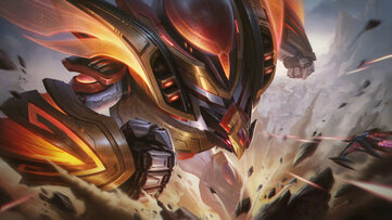 Malphite Fpx Tenfold Triumph Chroma LoL Wallpaper Thumbnail