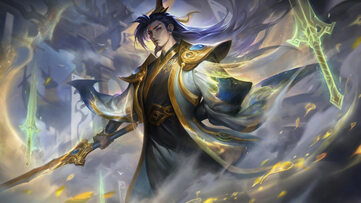 Master Yi Eternal Sword Pearl Chroma LoL Wallpaper Thumbnail