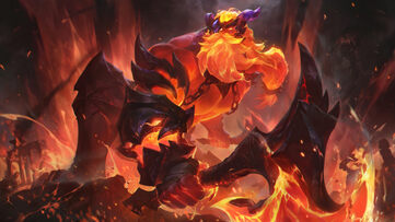 Olaf Infernal LoL Wallpaper Thumbnail