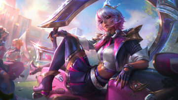 Qiyana Battle Academia Prestige LoL Wallpaper Thumbnail