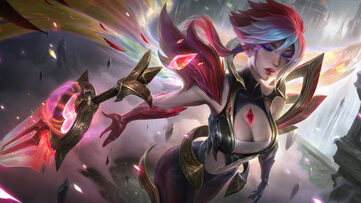 Riven Dawnbringer Mythic LoL Wallpaper Thumbnail