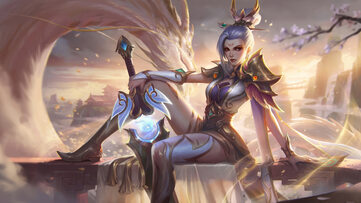 Riven Valiant Sword Prestige LoL WR Wallpaper Thumbnail