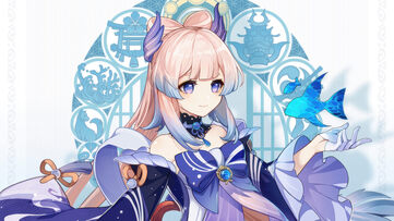 Sangonomiya Kokomi Genshin Impact Wallpaper Thumbnail