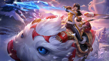 Sejuani Poro Rider Tenfold Triumph Chroma LoL Wallpaper Thumbnail