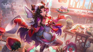 Seraphine Dumpling Darlings LoL Wallpaper Thumbnail