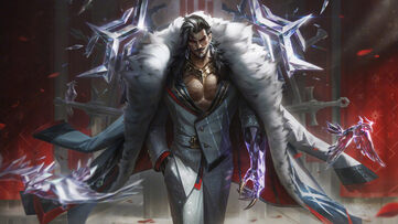 Swain Chosen of the Wolf Prestige LoL Wallpaper Thumbnail