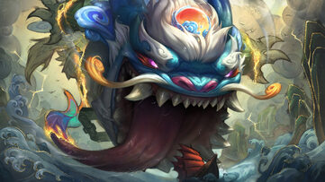 Tahm Kench Shan Hai Scrolls LoL Wallpaper Thumbnail