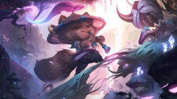Teemo Spirit Blossom Rework LoL Wallpaper Thumbnail