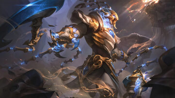Thresh Championship Golden Chroma LoL Wallpaper Thumbnail