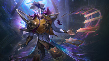 Twisted Fate Stargazer Mythic Chroma LoL WR Wallpaper Thumbnail