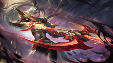 Vayne Soulstealer Tenfold Triumph Chroma LoL Lol Wallpaper Thumbnail