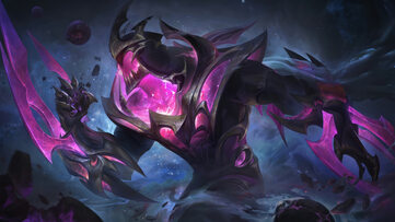 Zed Galaxy Slayer Rose Quartz LoL Wallpaper Thumbnail